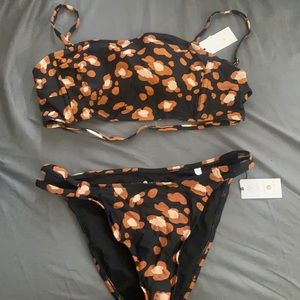 Plus size swimwear.